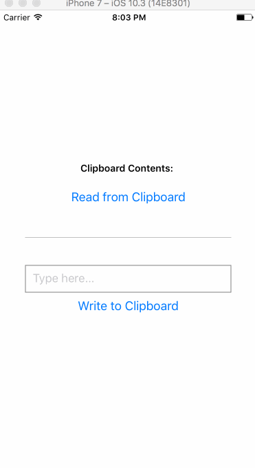 Reading data from clipboard